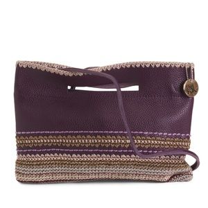 🎉LAST PIECE 🎉 THE SAK Handmade In Bali Leather Crochet Convertible Crossbody